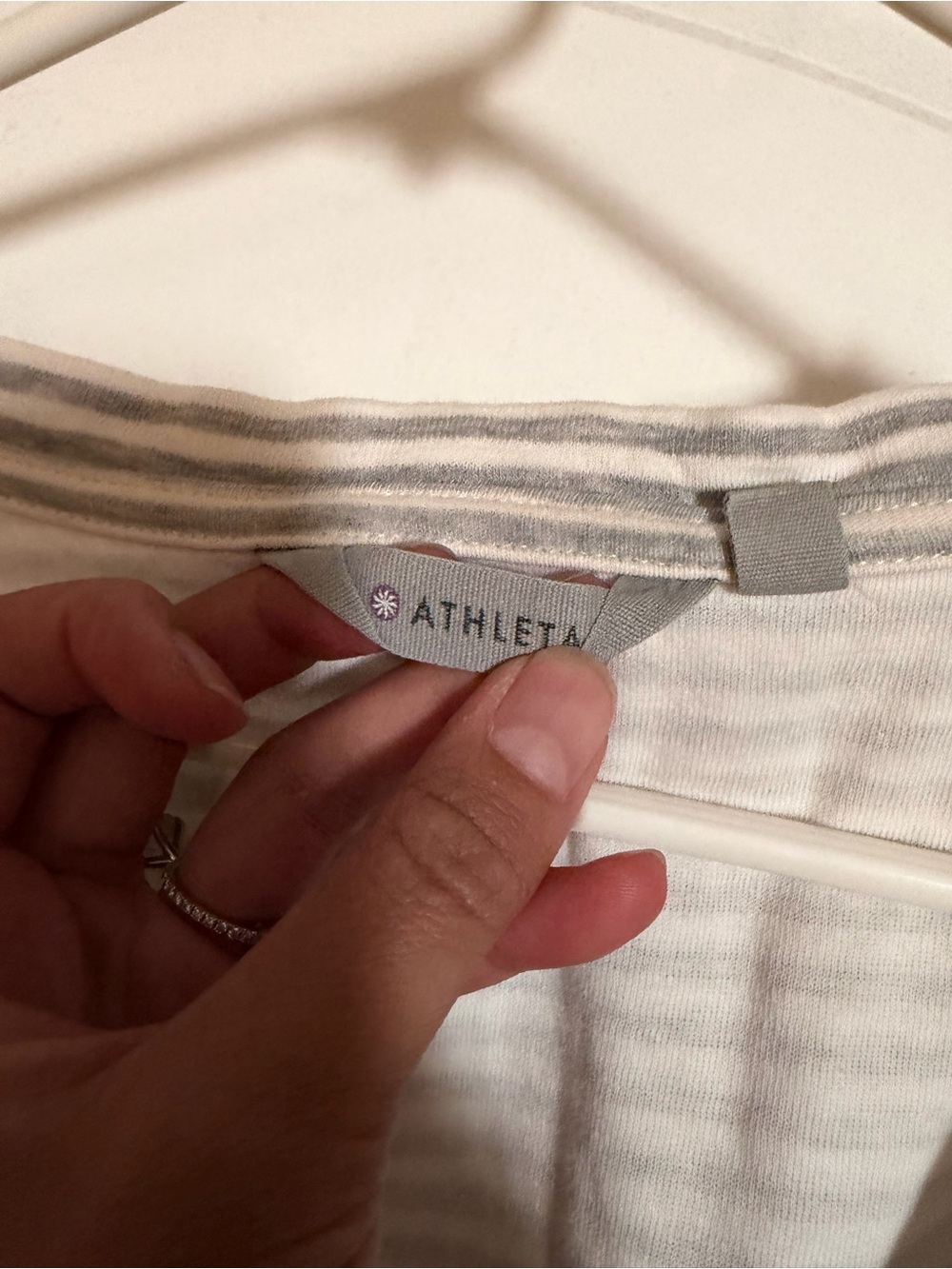 Athleta Stripe Dress xl - Picture 2 of 3